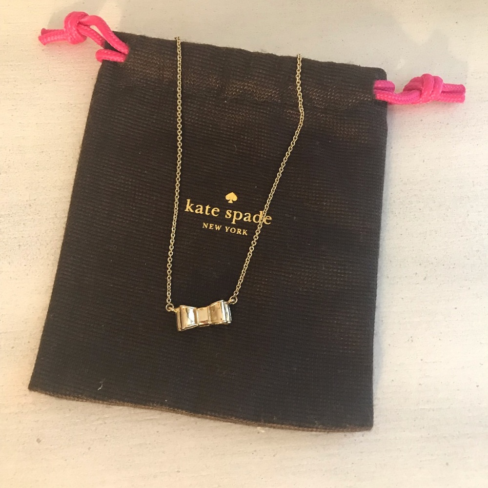 KATE SPADE BOW NECKLACE